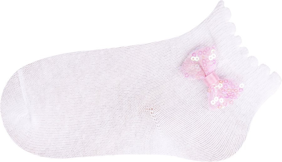 Ponožky kojenecké s mašlí 6-9 m holka