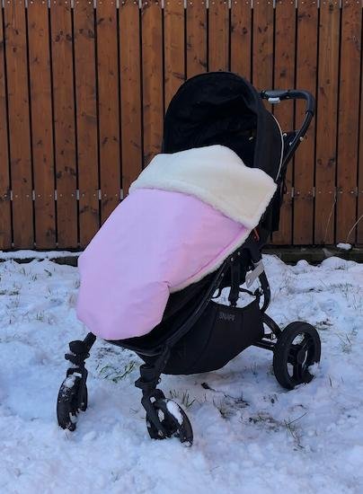 Zimn deka merino nepadacia 70x100 cm baby pink