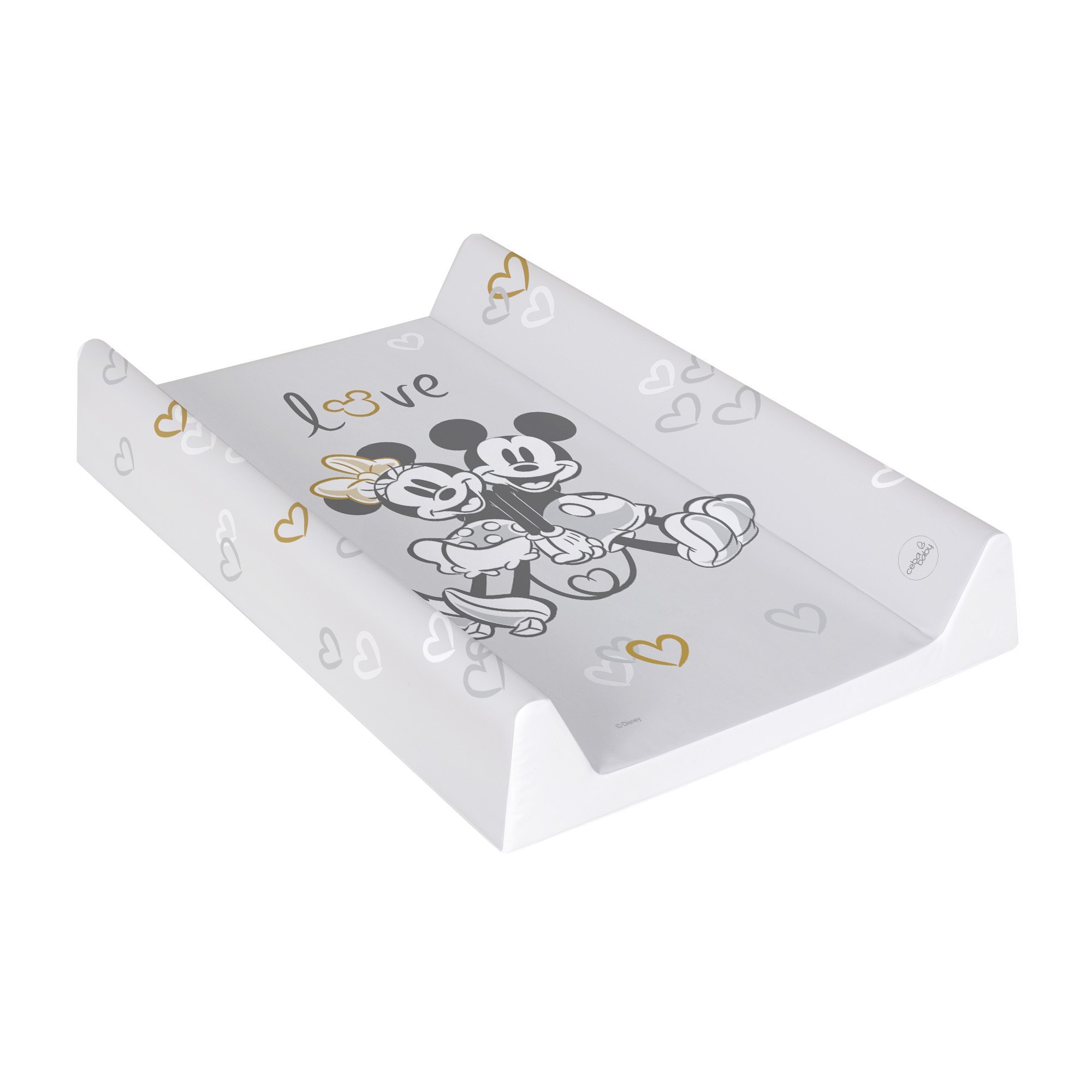 Preba�ovacia podlo�ka tvrd� Comfort 50 x 70 cm Disney Minnie & Mickey siv�