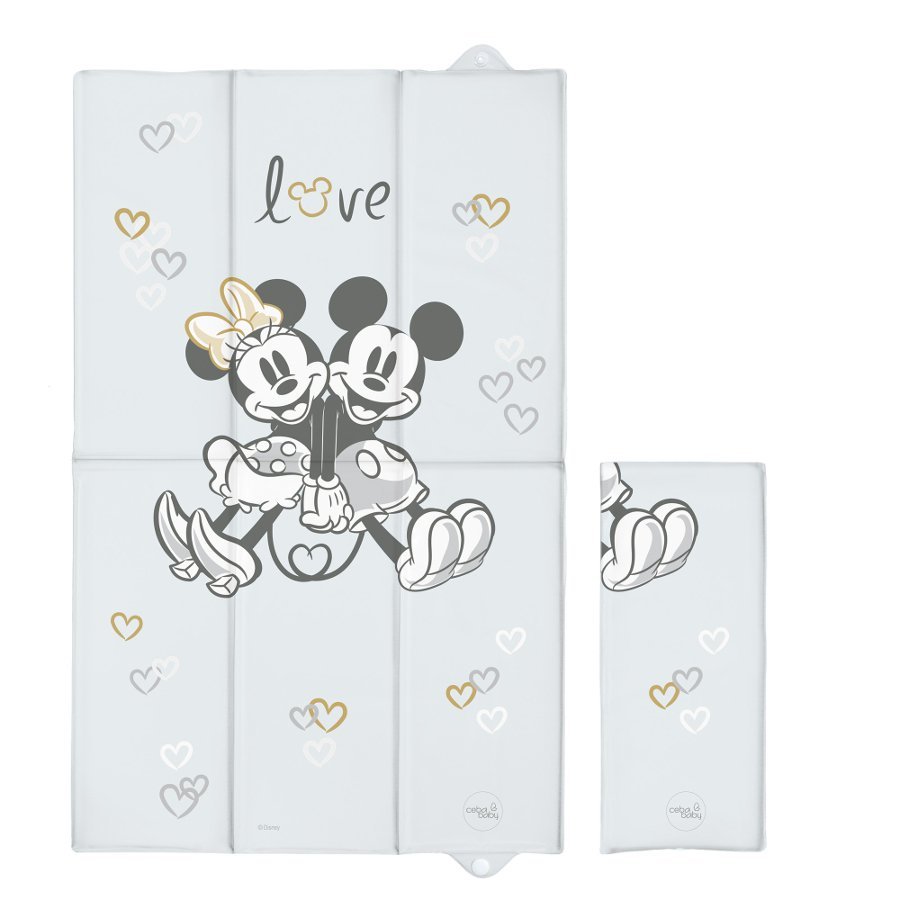Cestovn� skladacia preba�ovacia podlo�ka 50x80 cm Minnie & Mickey siv�