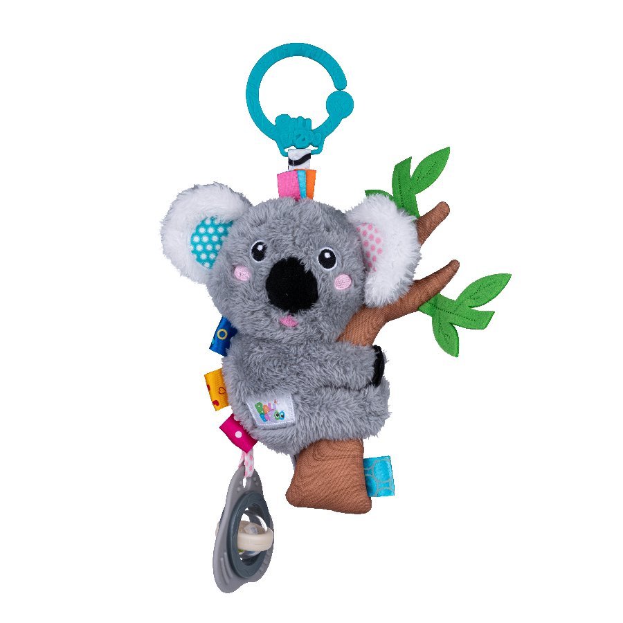Plyšová hraèka s klipem koala šedá