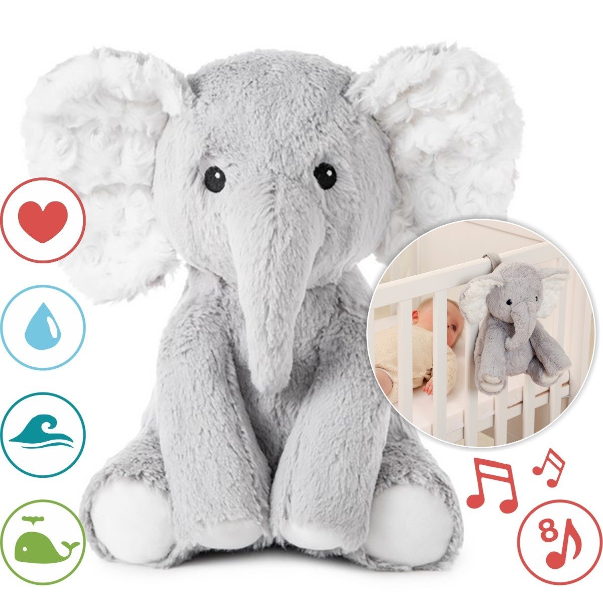 Plyšová hraèka s melódiou slon