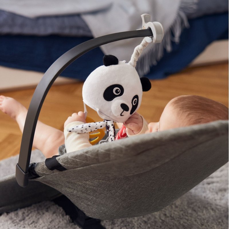 Senzorick� z�v�sn� cestovn� hra�ka PANDA s klipem BabiesBoo - zv��i� obr�zok